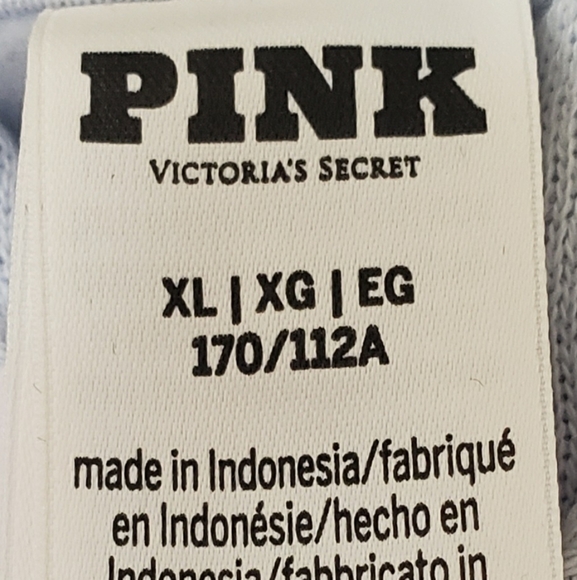 Victoria’s Secret PINK Ivy Fleece Campus Full-Zip Hoodie, Logo, XL - NWT - Picture 4 of 7